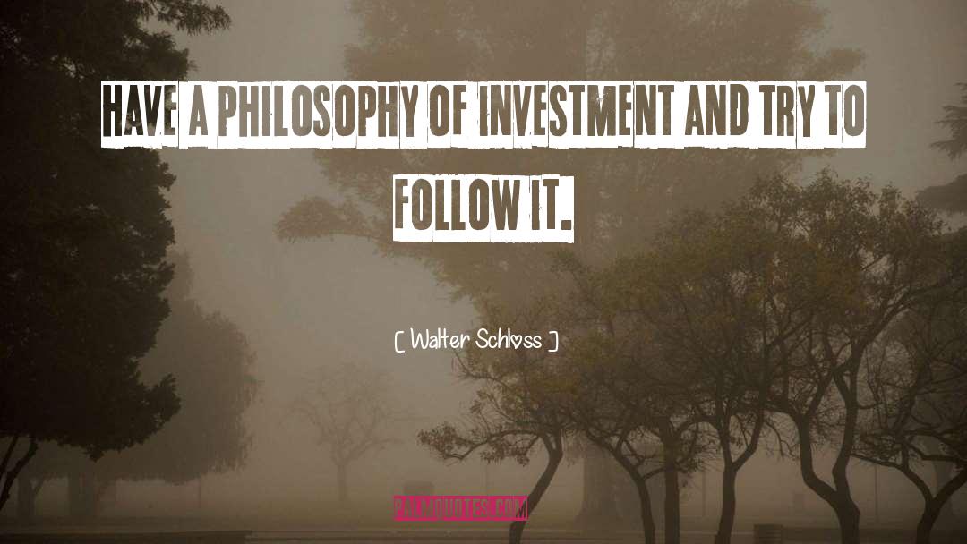 Reliability Investing quotes by Walter Schloss