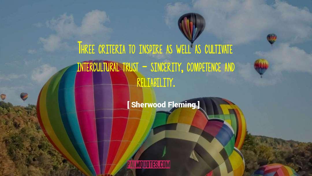 Reliability quotes by Sherwood Fleming