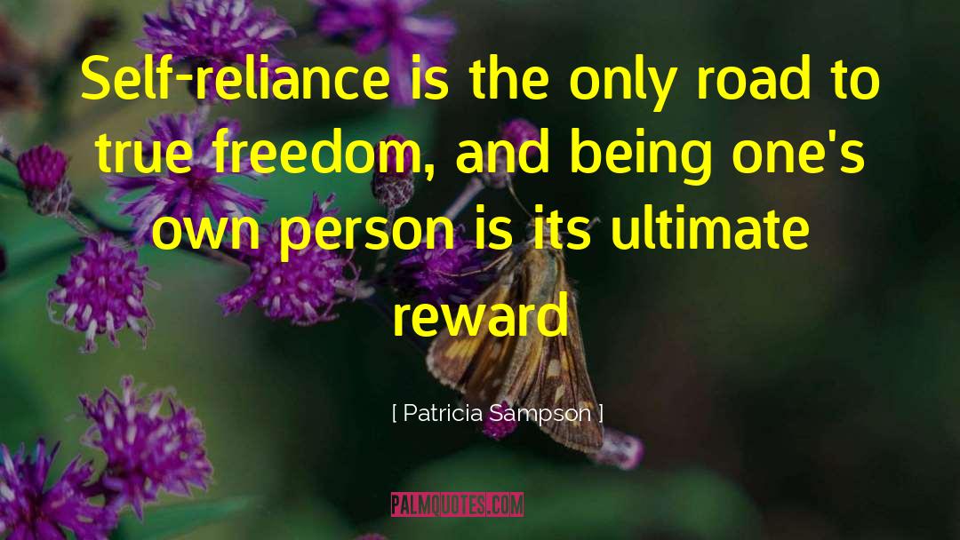Reliance quotes by Patricia Sampson