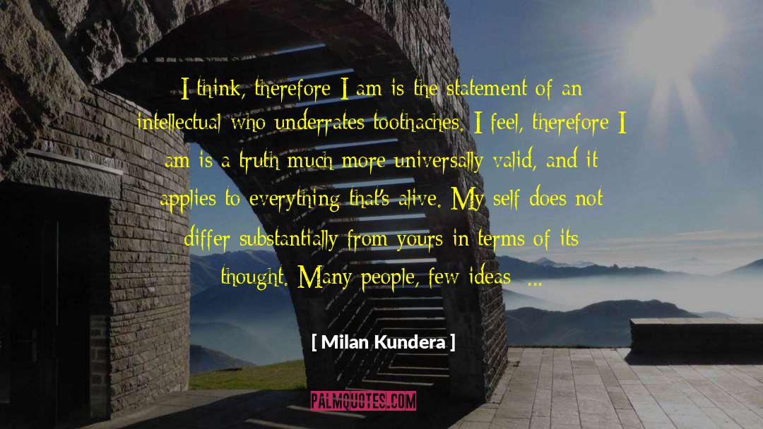 Relief From Pain quotes by Milan Kundera