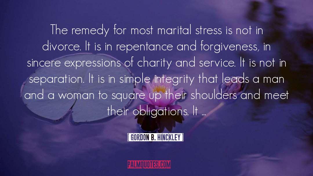 Relieve Stress quotes by Gordon B. Hinckley