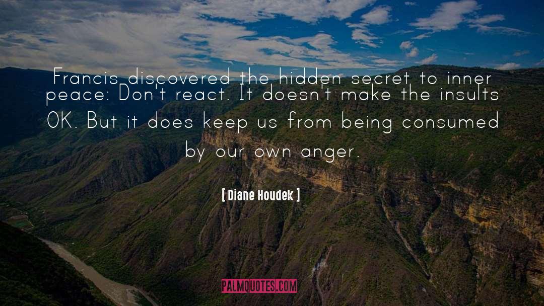 Relieving Anger quotes by Diane Houdek