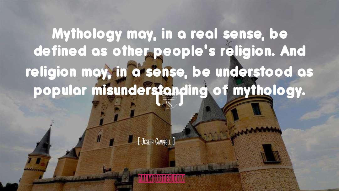 Religion And Institutions quotes by Joseph Campbell