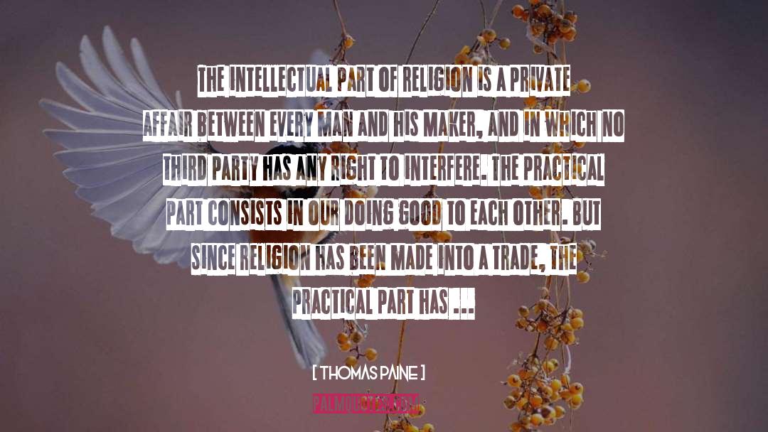 Religion And Peace quotes by Thomas Paine