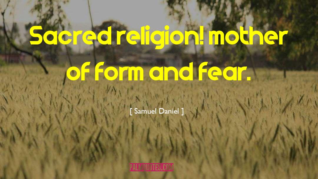Religion And Peace quotes by Samuel Daniel