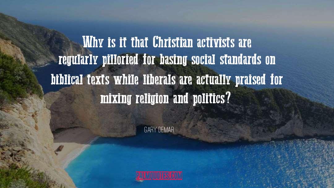 Religion And Politics quotes by Gary DeMar