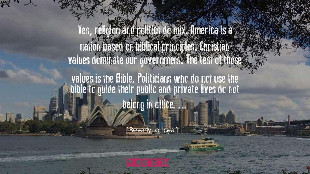 Religion And Politics quotes by Beverly LaHaye