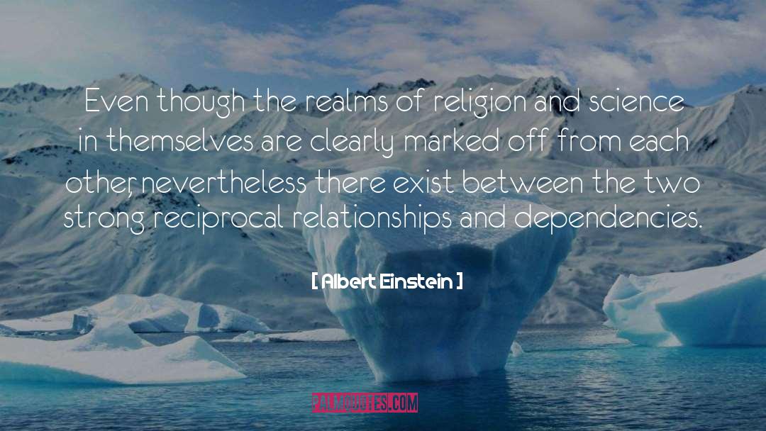 Religion And Science quotes by Albert Einstein