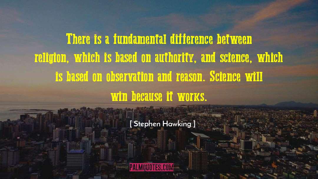 Religion And Science quotes by Stephen Hawking