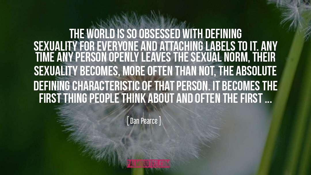 Religion And Sexuality quotes by Dan Pearce