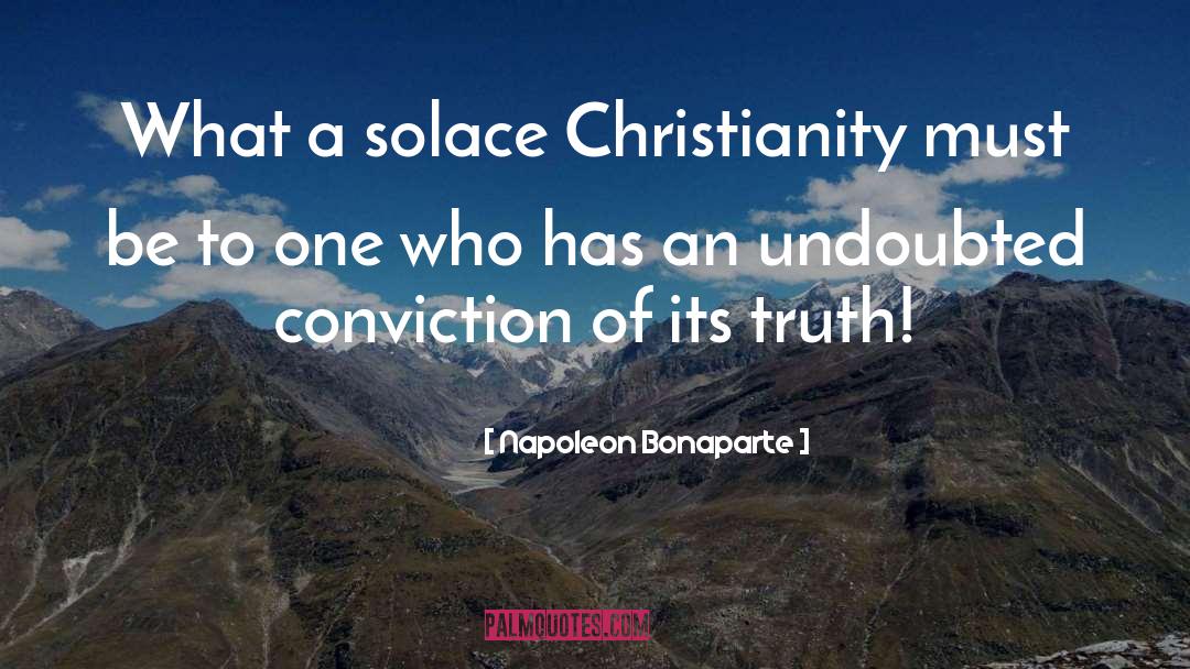 Religion Christianity quotes by Napoleon Bonaparte