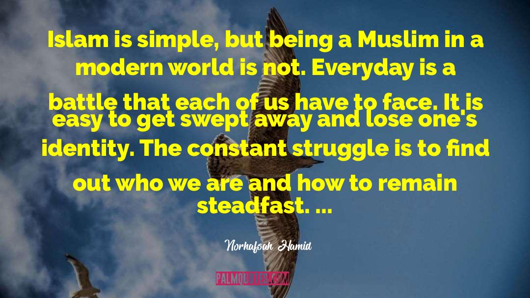 Religion Freedom quotes by Norhafsah Hamid