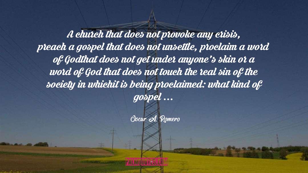 Religion In Society quotes by Oscar A. Romero