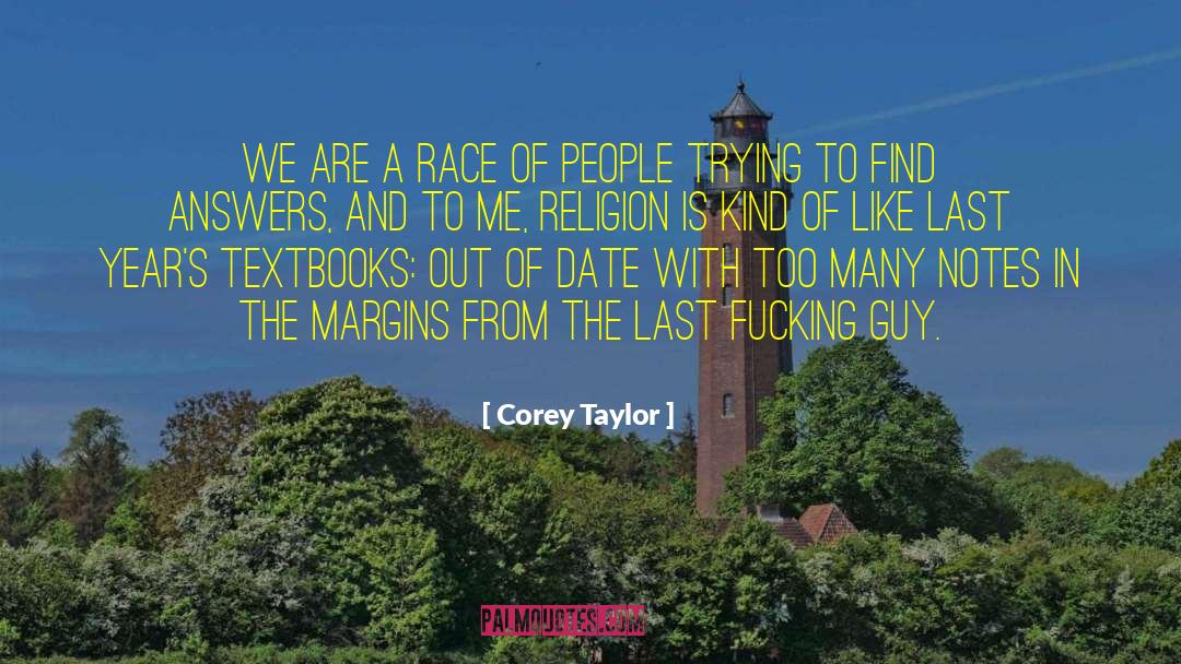 Religion Literature quotes by Corey Taylor