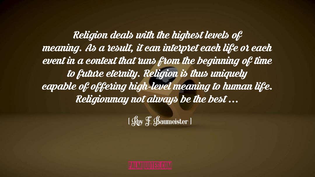 Religion Of Music quotes by Roy F. Baumeister