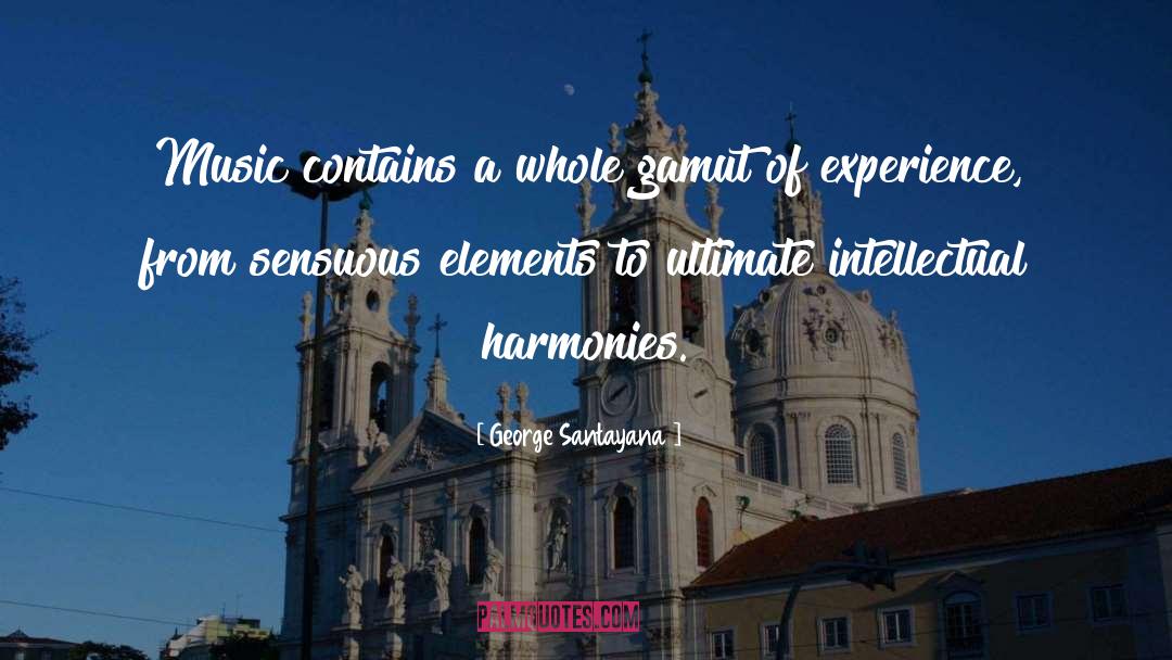 Religion Of Music quotes by George Santayana