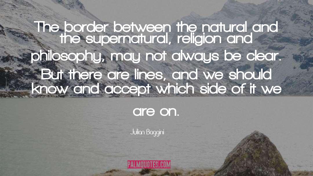 Religion Philosophy quotes by Julian Baggini