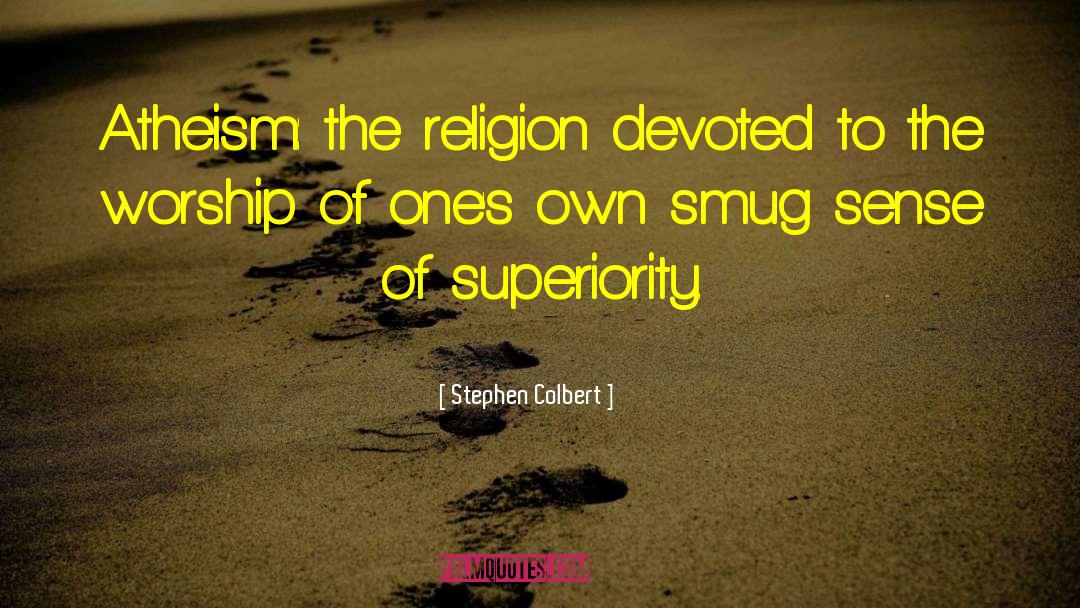 Religion Rivals quotes by Stephen Colbert
