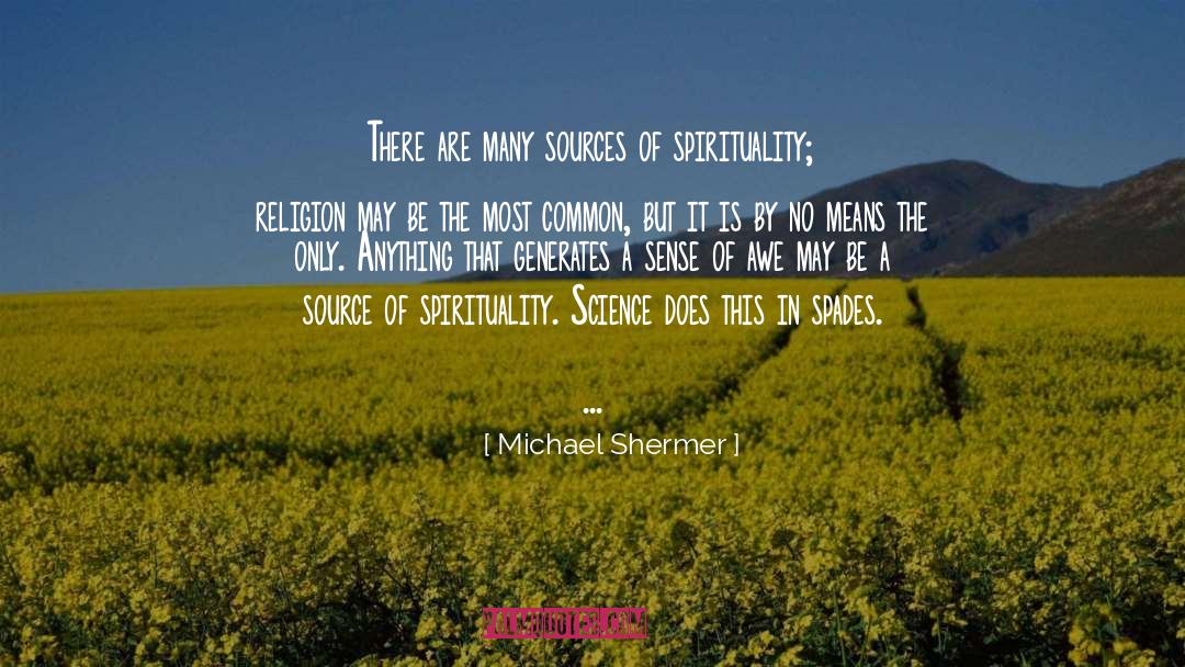 Religion Science quotes by Michael Shermer