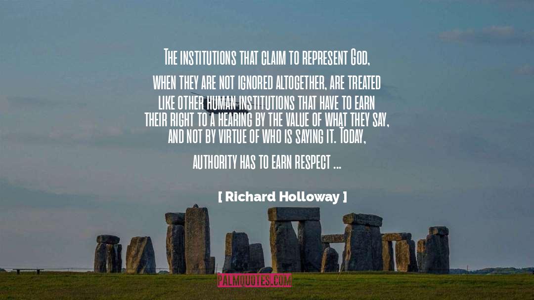 Religion Today quotes by Richard Holloway