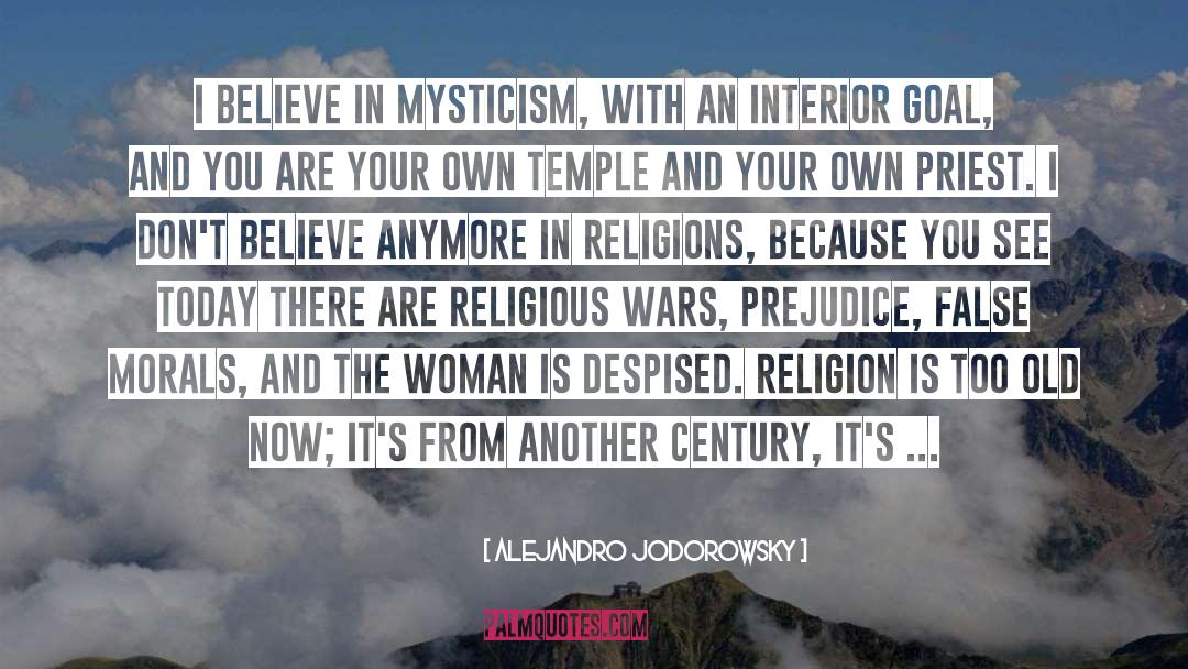 Religion Today quotes by Alejandro Jodorowsky