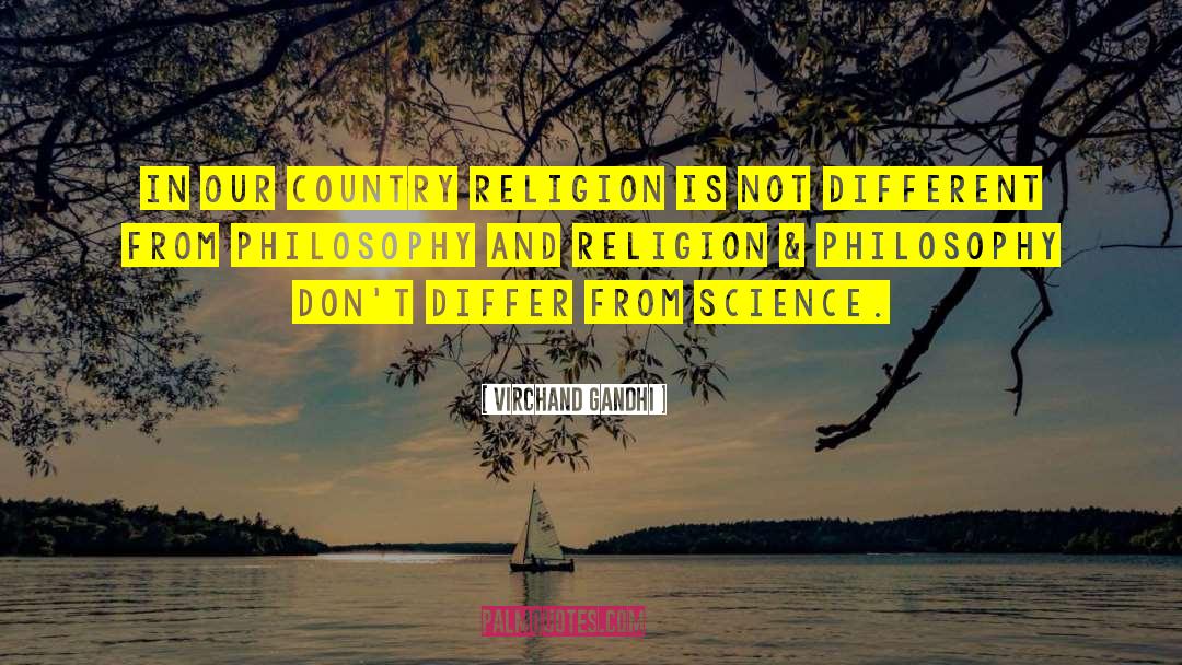 Religion Vs Faith quotes by Virchand Gandhi