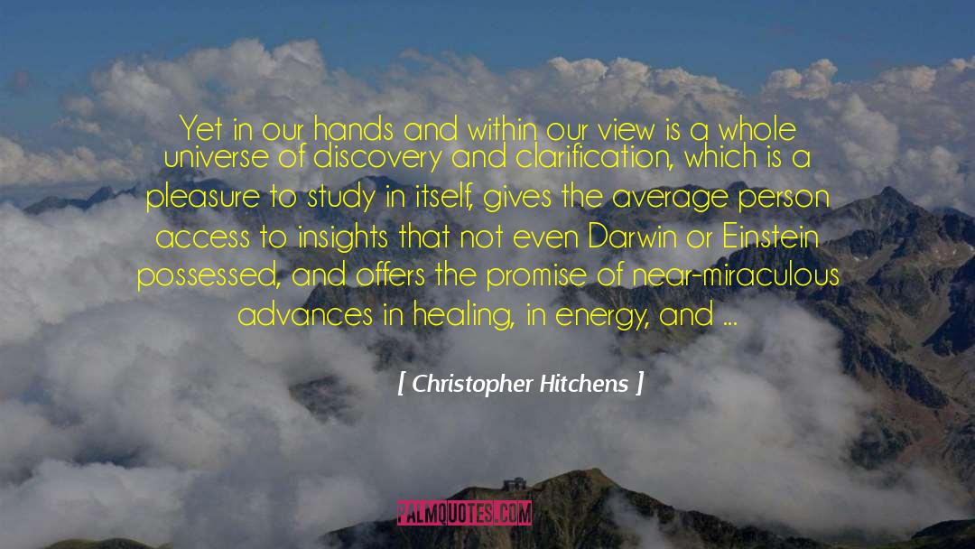 Religion Vs Science quotes by Christopher Hitchens