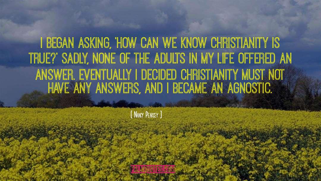 Religion Vs True Christianity quotes by Nancy Pearcey