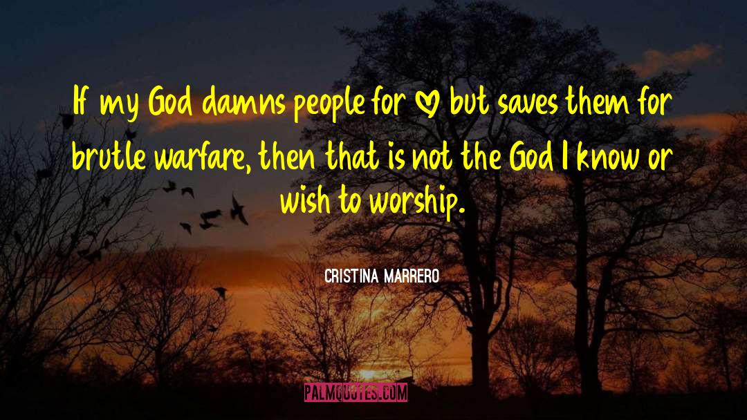 Religion War quotes by Cristina Marrero