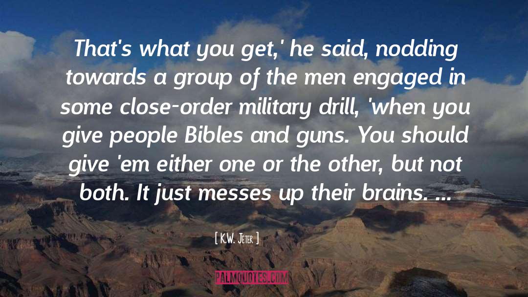 Religion War quotes by K.W. Jeter