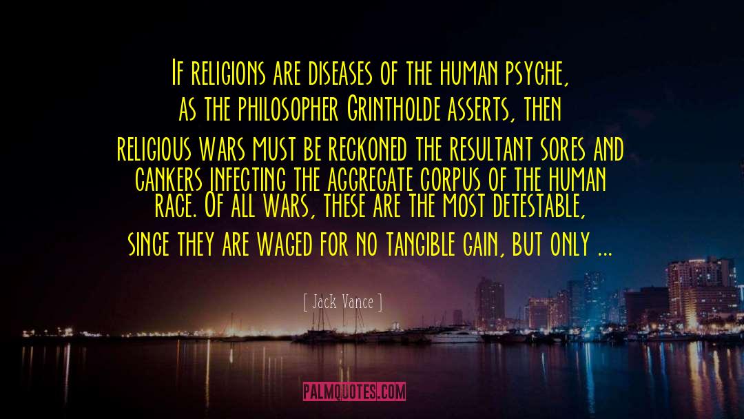 Religion War quotes by Jack Vance