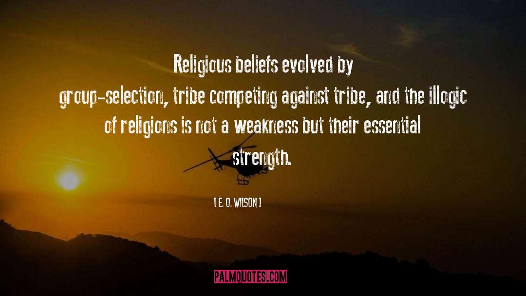 Religions quotes by E. O. Wilson