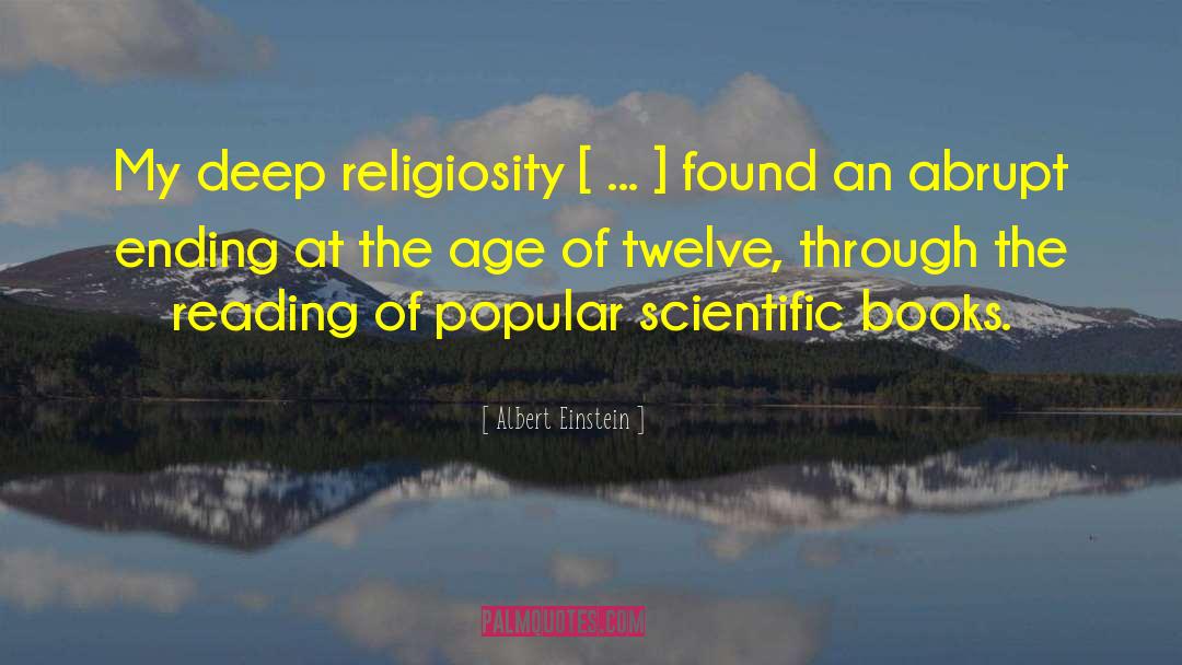 Religiosity quotes by Albert Einstein