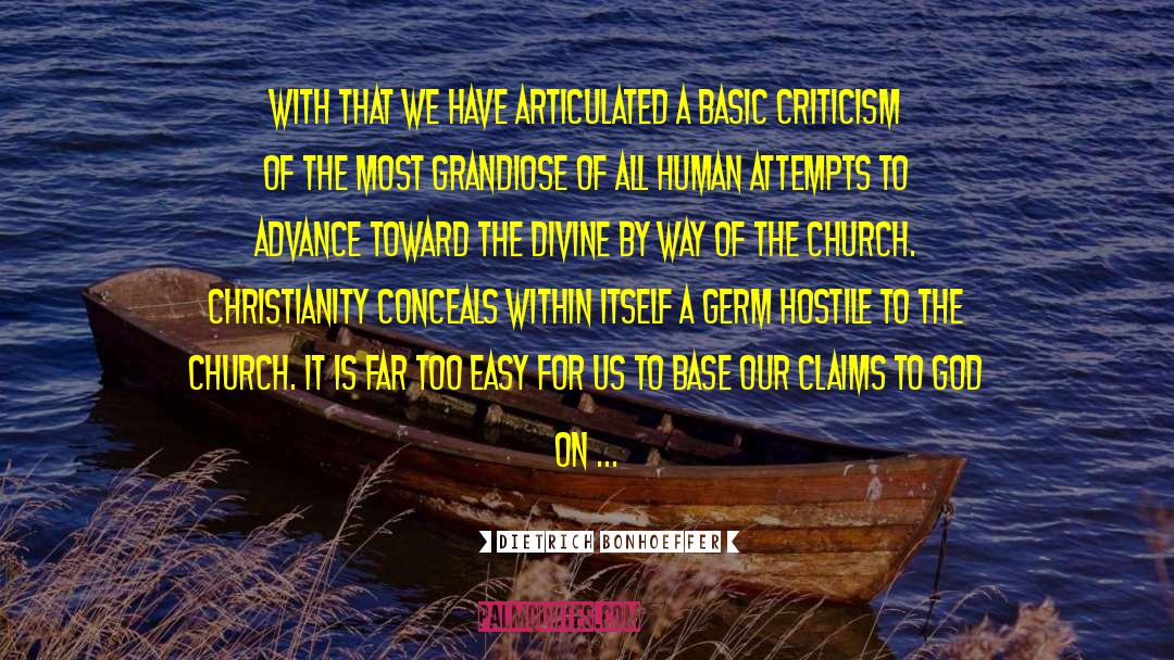 Religiosity quotes by Dietrich Bonhoeffer
