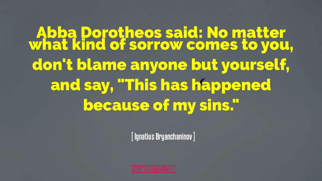 Religious Abuse quotes by Ignatius Bryanchaninov