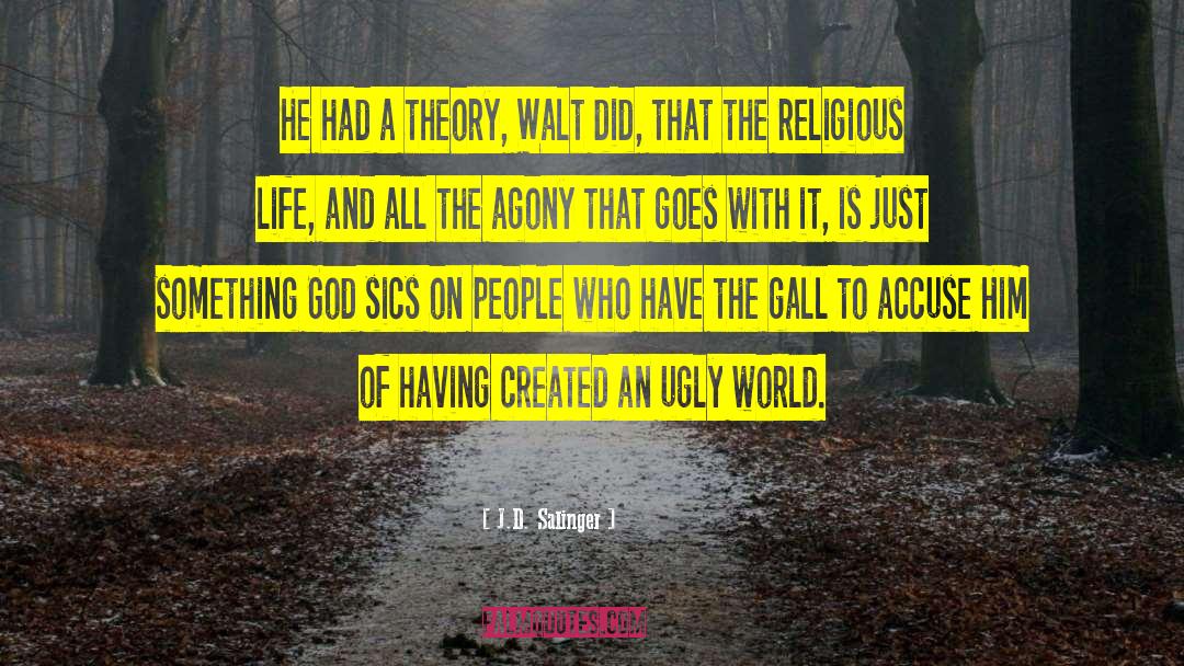 Religious Animosity quotes by J.D. Salinger