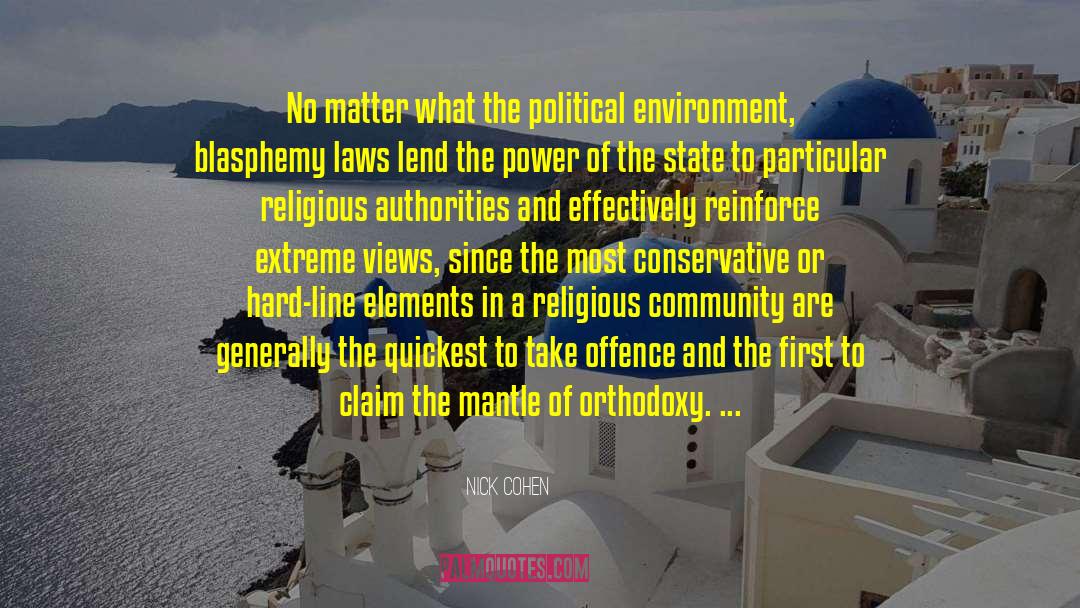 Religious Community quotes by Nick Cohen