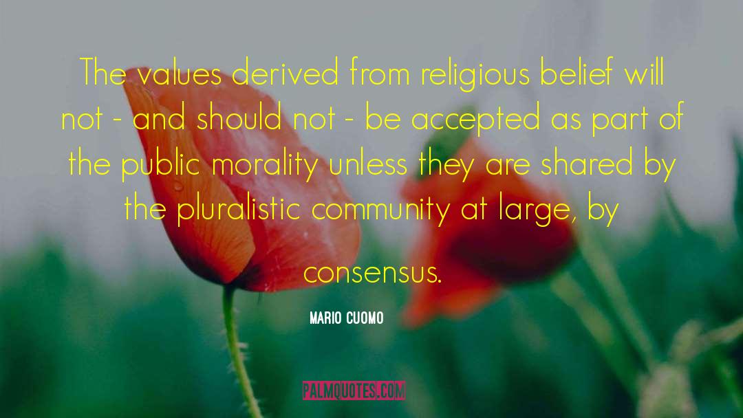 Religious Community quotes by Mario Cuomo