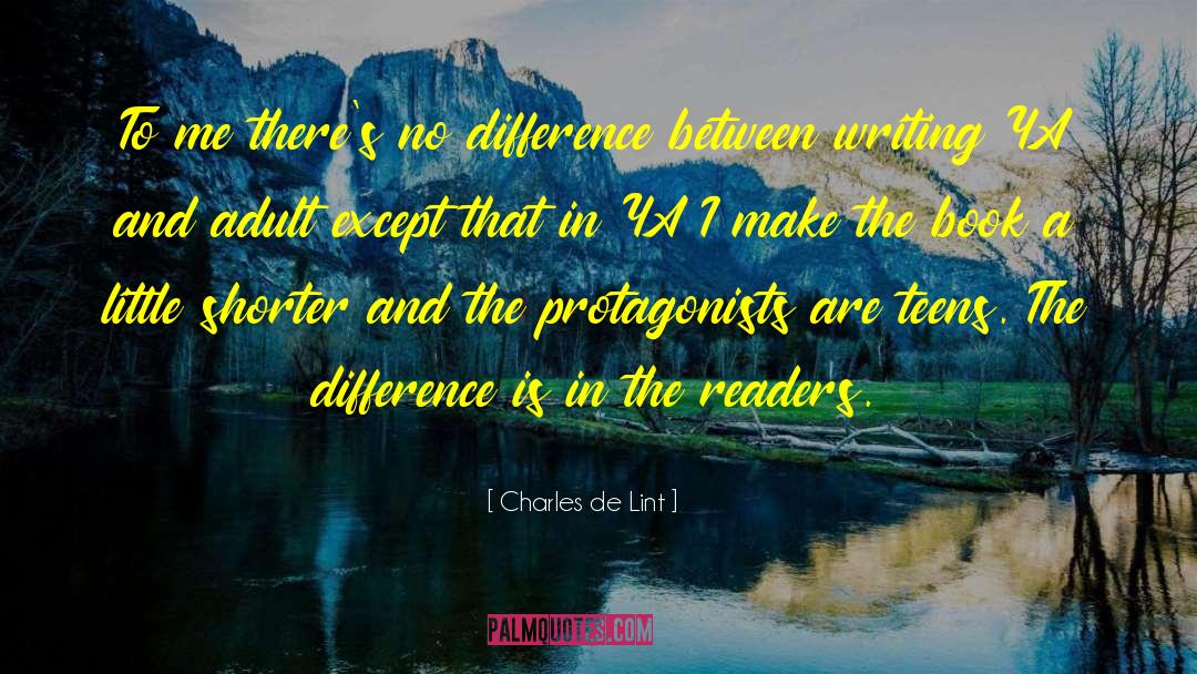 Religious Differences quotes by Charles De Lint