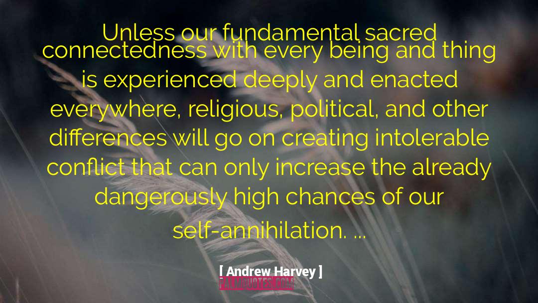 Religious Discrimination quotes by Andrew Harvey