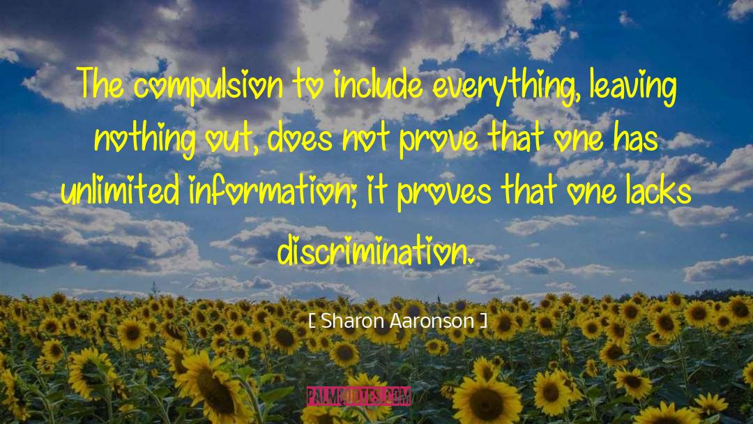 Religious Discrimination quotes by Sharon Aaronson