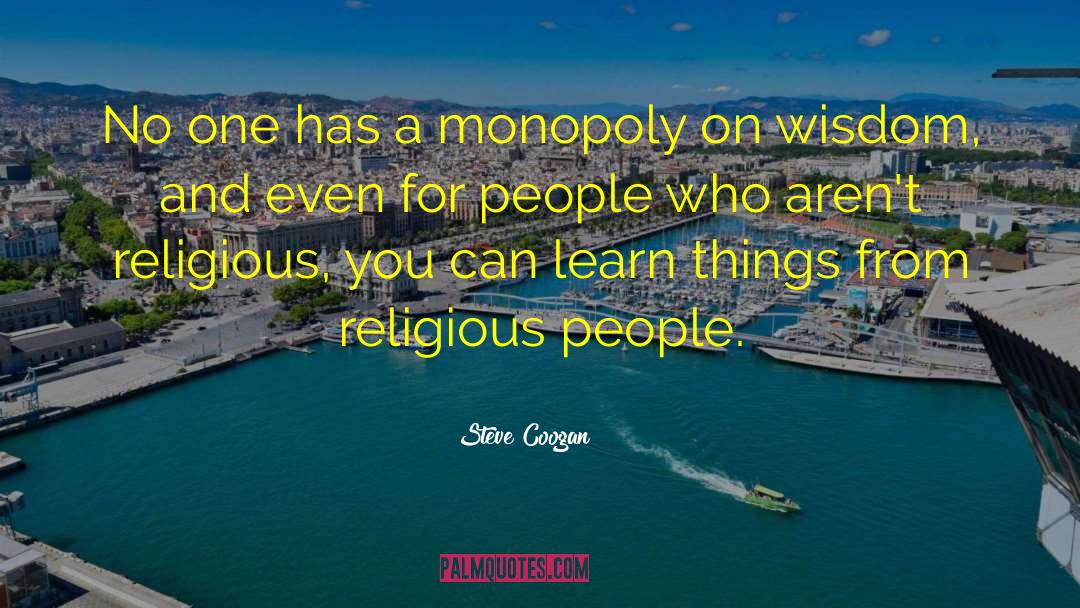 Religious Division quotes by Steve Coogan