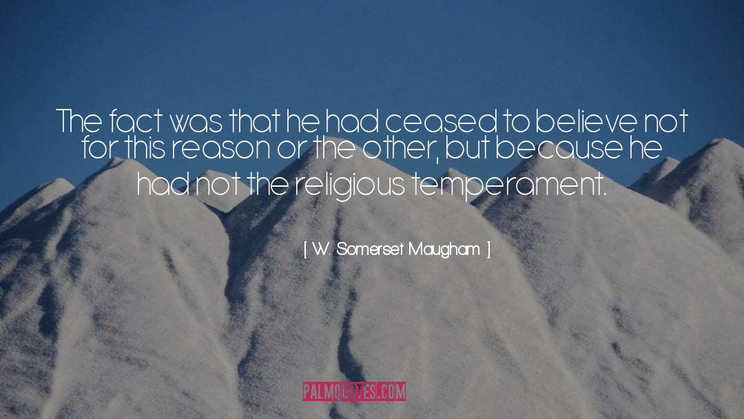 Religious Ecstasy quotes by W. Somerset Maugham
