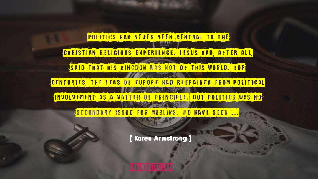 Religious Experience quotes by Karen Armstrong