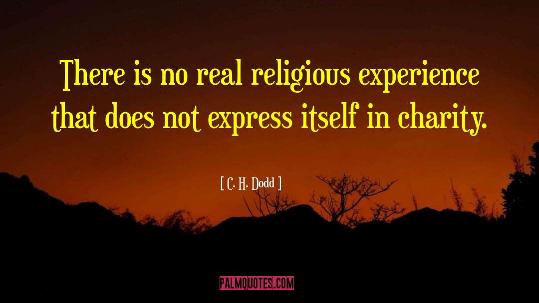 Religious Experience quotes by C. H. Dodd