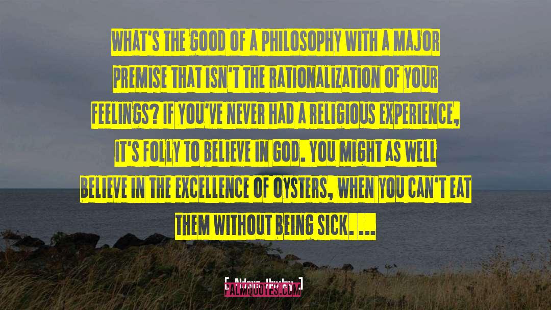 Religious Experience quotes by Aldous Huxley
