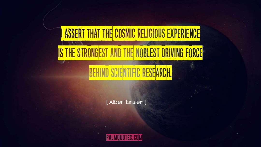 Religious Experience quotes by Albert Einstein