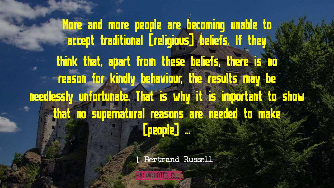 Religious Expression quotes by Bertrand Russell