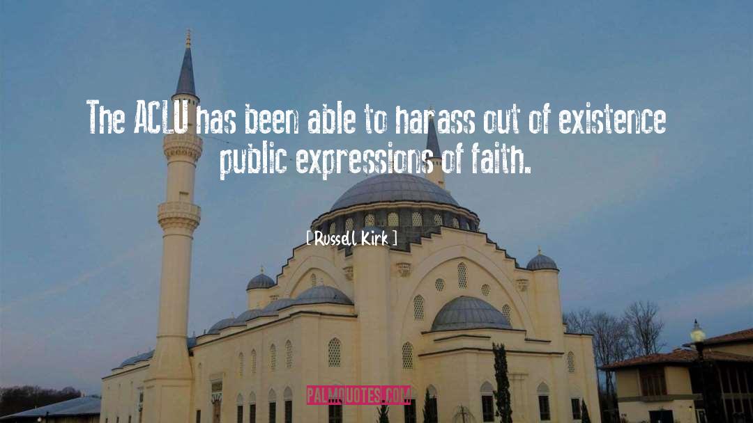 Religious Expression quotes by Russell Kirk