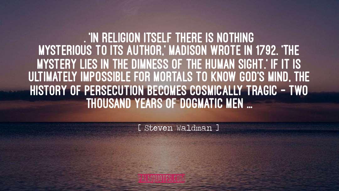 Religious Freedom quotes by Steven Waldman